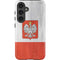 Poland Flag Distressed Galaxy S25 Impact Case